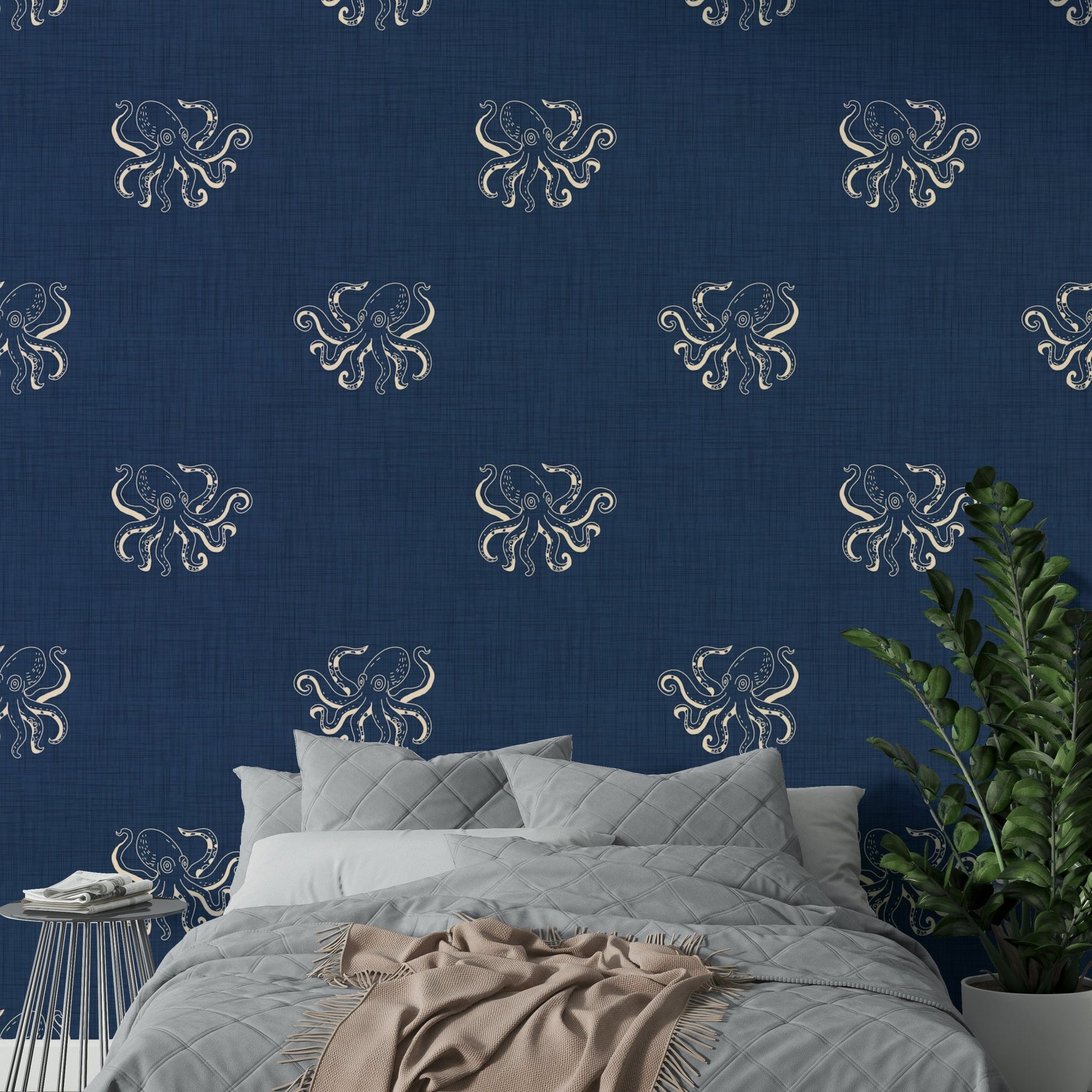Wall mural for ocean-inspired interiors
