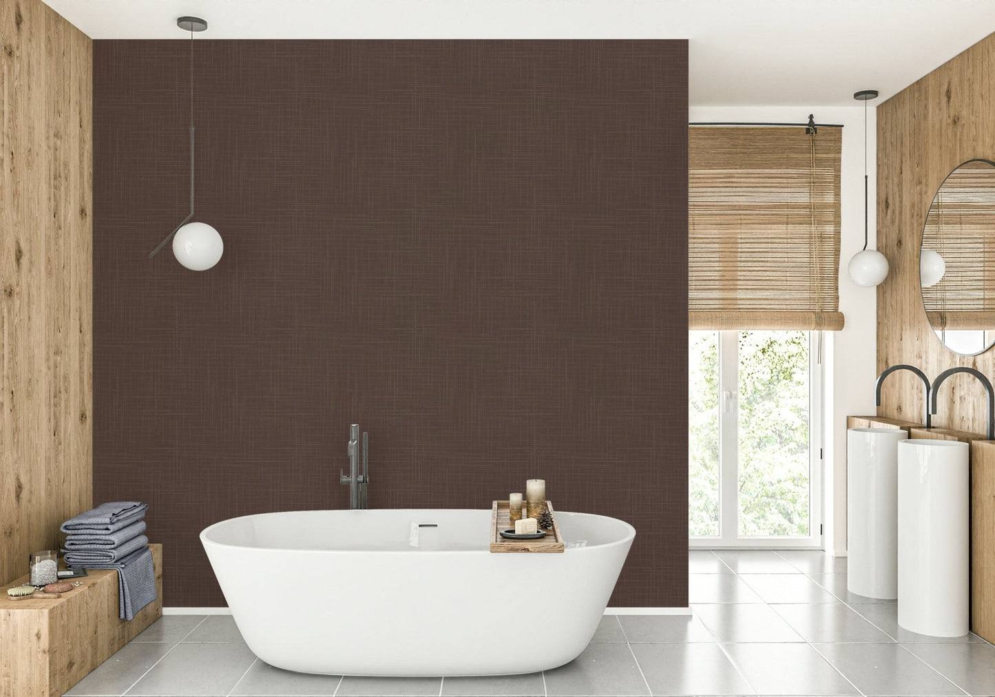 A wallpaper featuring a subtle, textured pattern.

