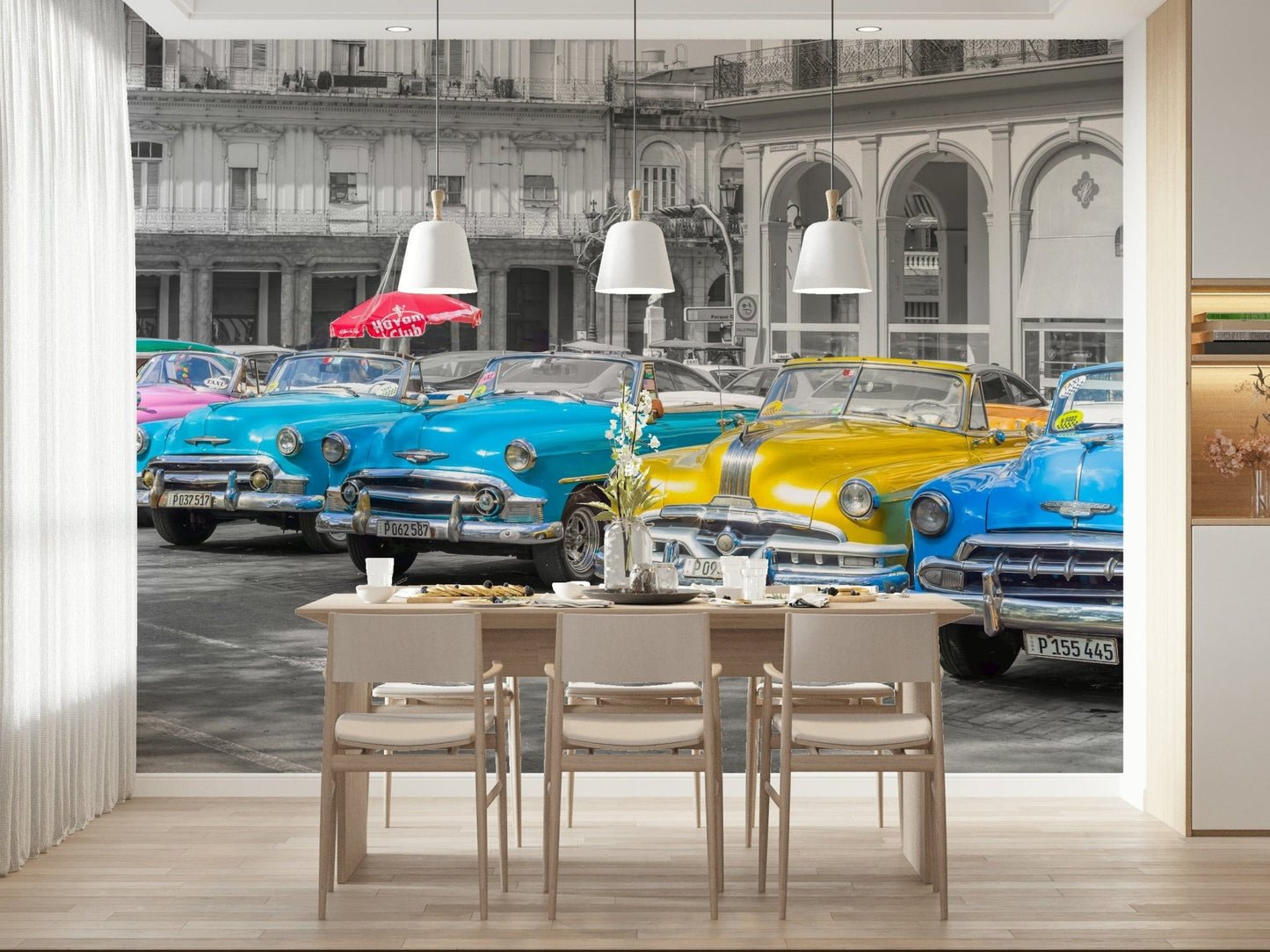 Old - school Rides Wall Mural
