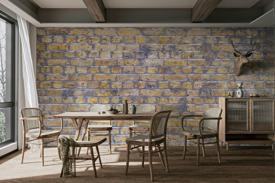old town brickwork charm wall mural

