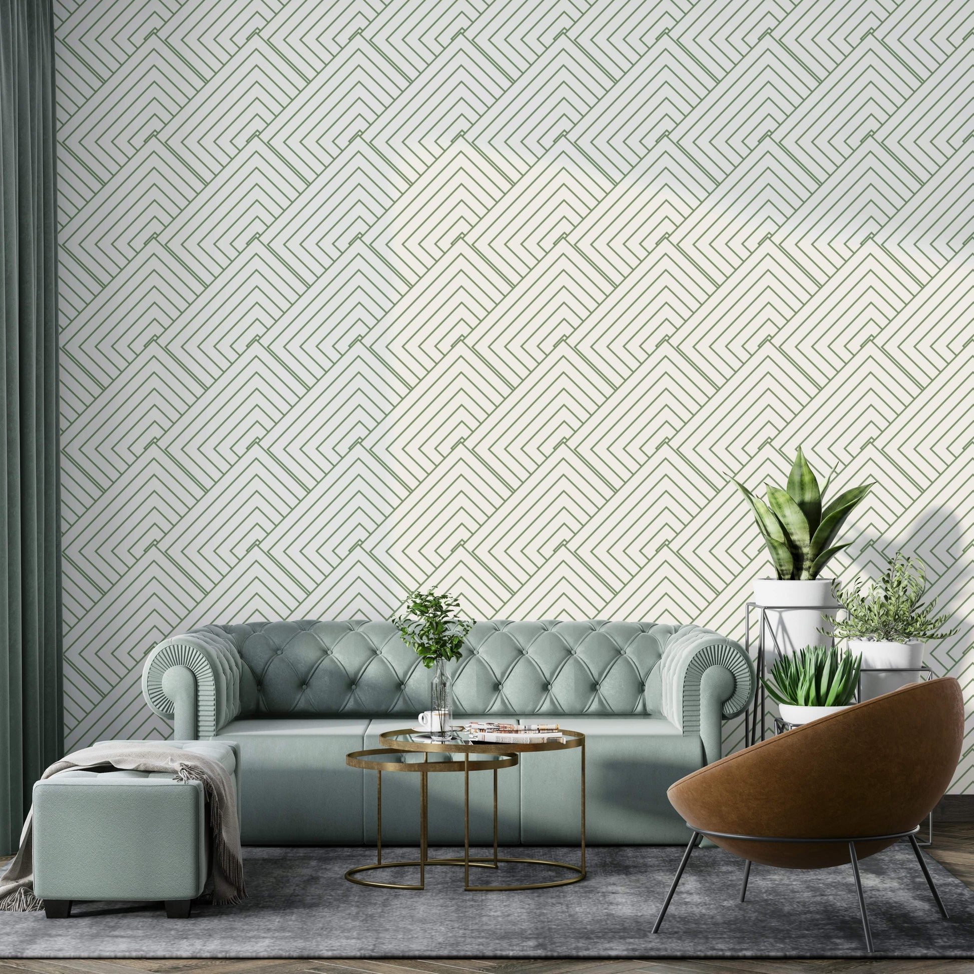 The composition is balanced and elegant.
