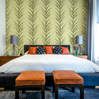 elegant and soothing green wall art

