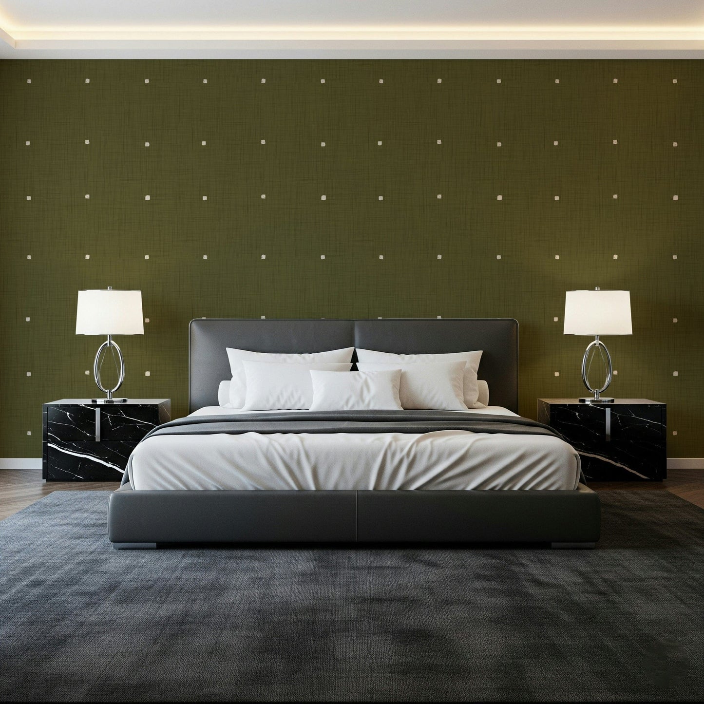 Olive Grove Texture Wallpaper⁠