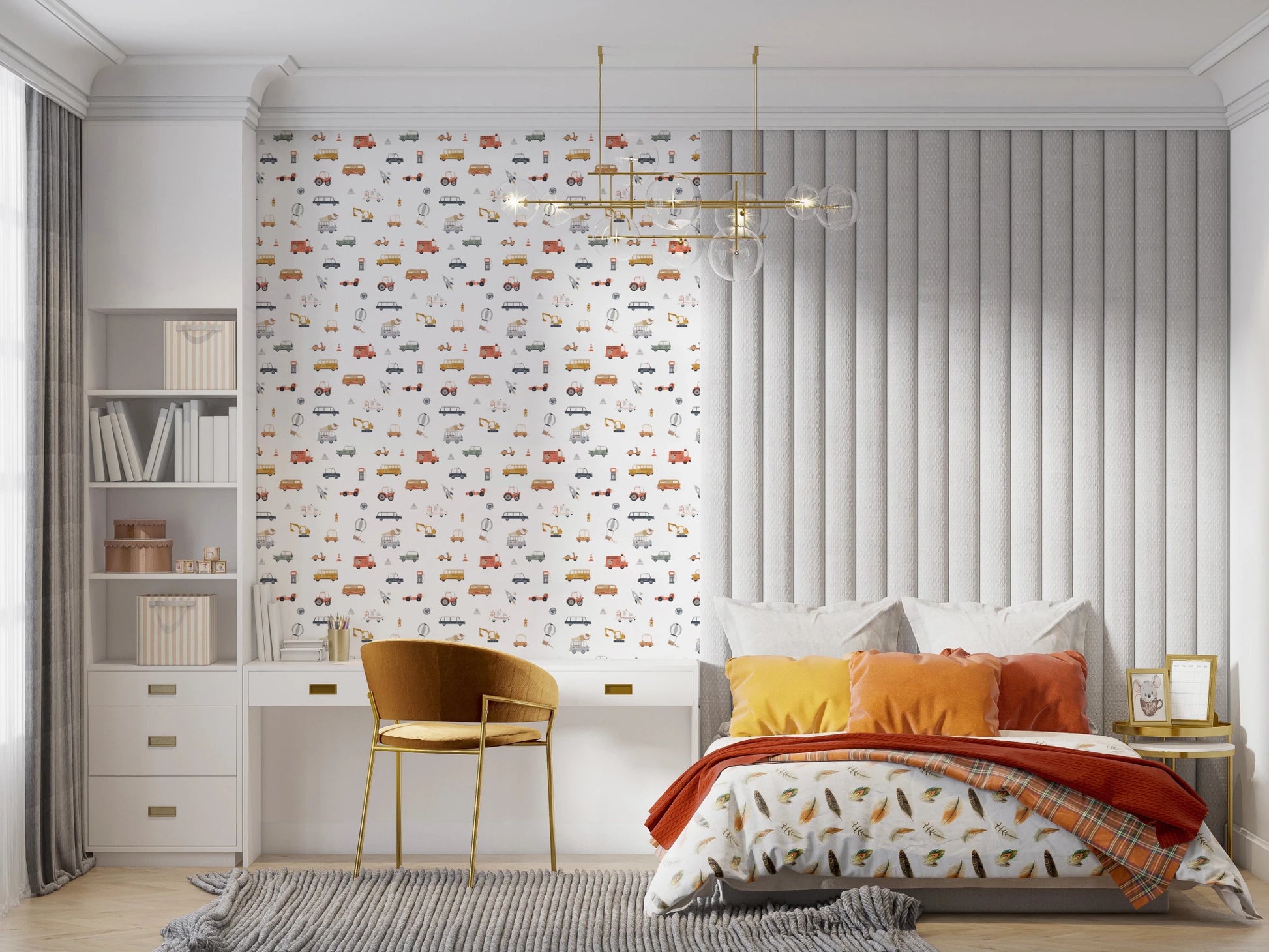 On the Go Vehicles Wallpaper⁠