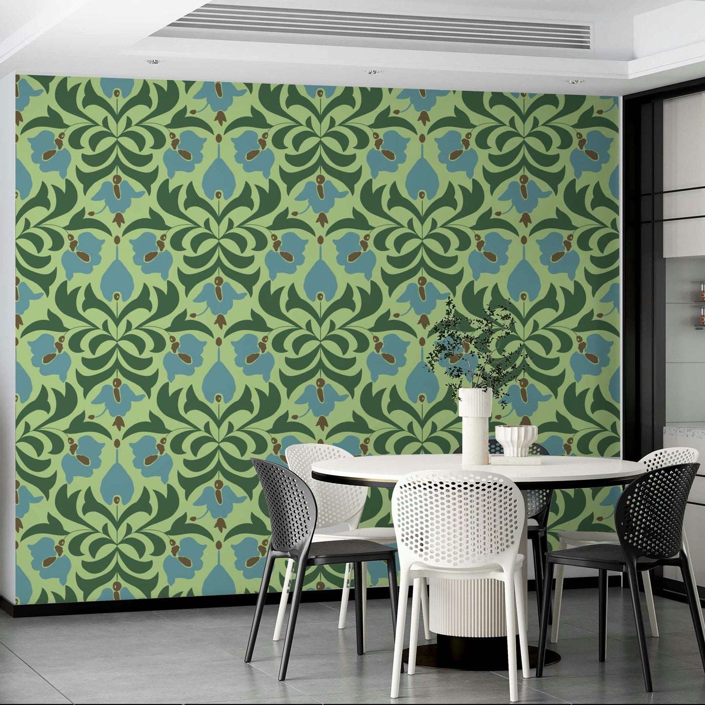 Orbisca - Botanical Balance Wallpaper⁠