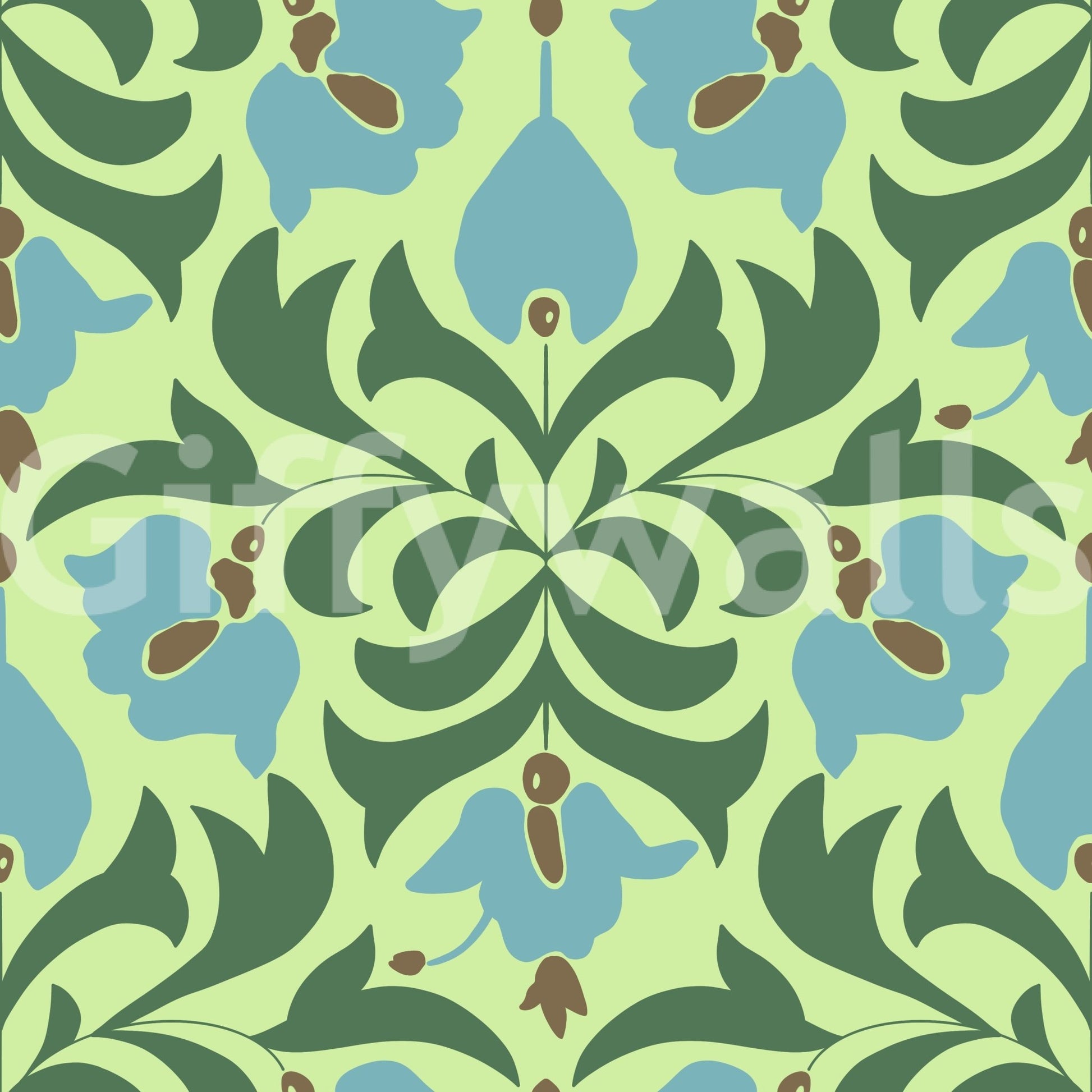 Orbisca - Botanical Balance Wallpaper⁠