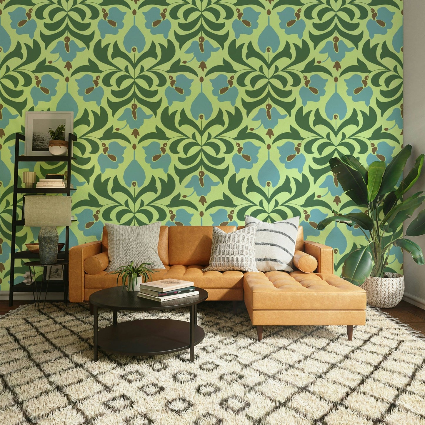 Orbisca - Botanical Balance Wallpaper⁠