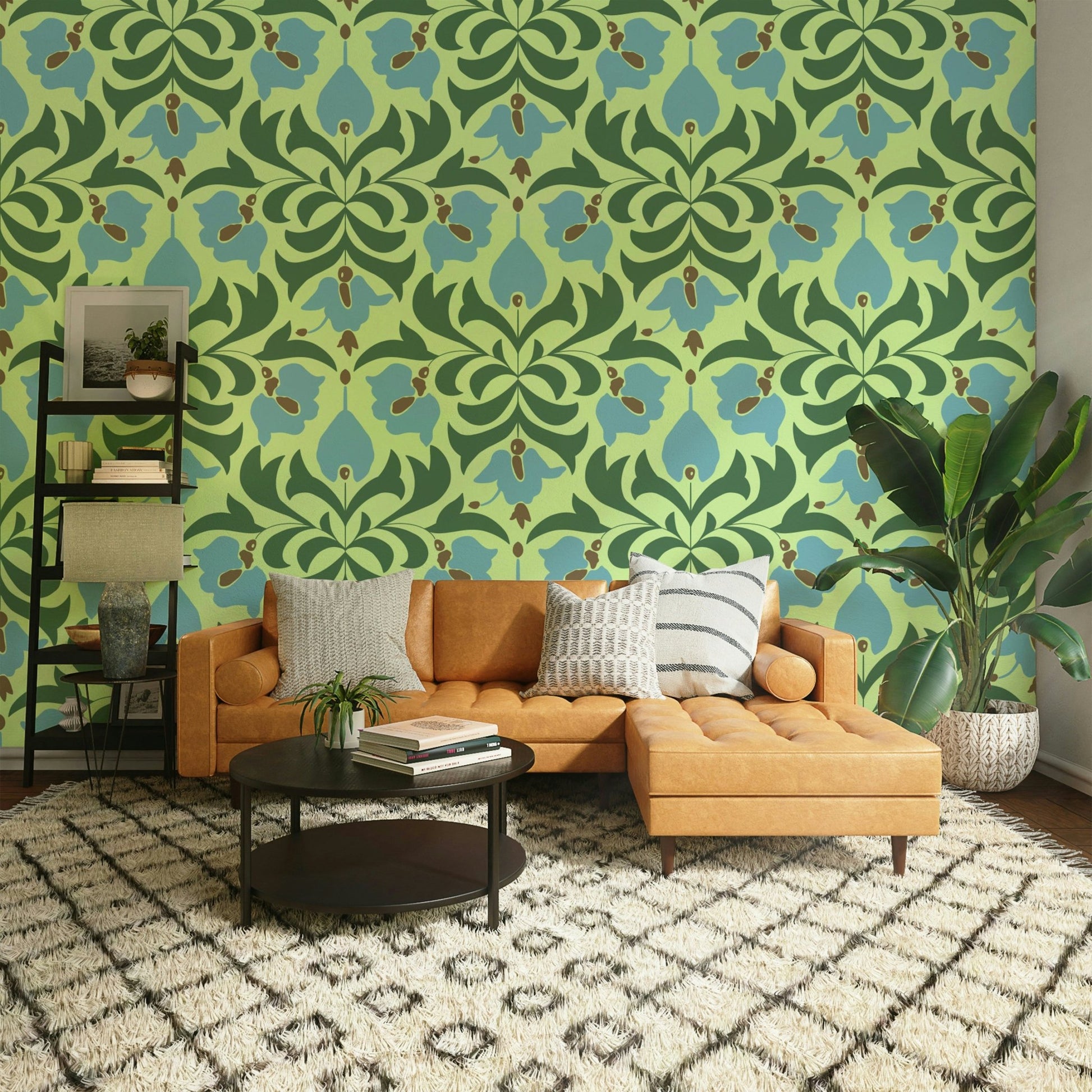 Orbisca - Botanical Balance Wallpaper⁠