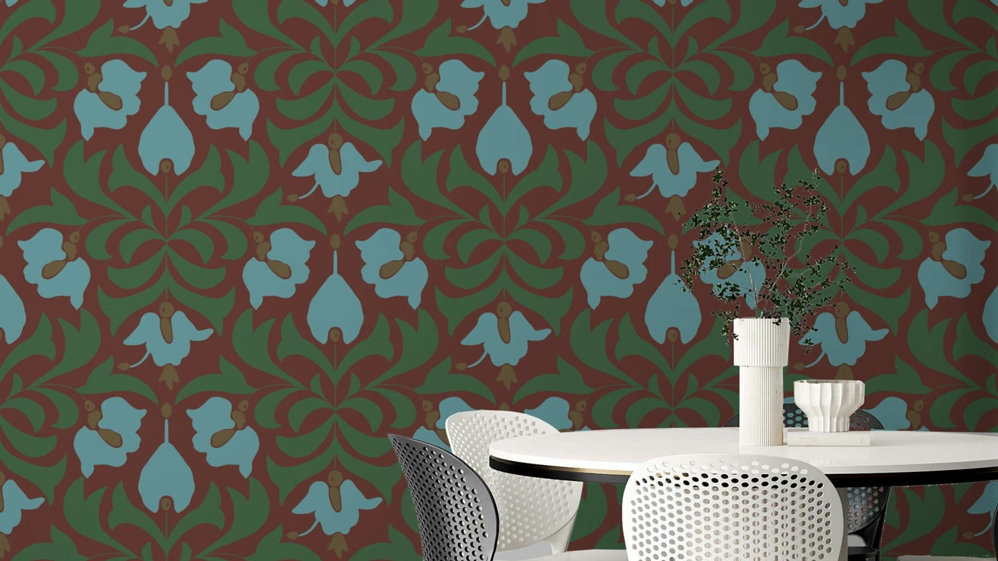 It gives a feeling of serene charm and organic elegance.

