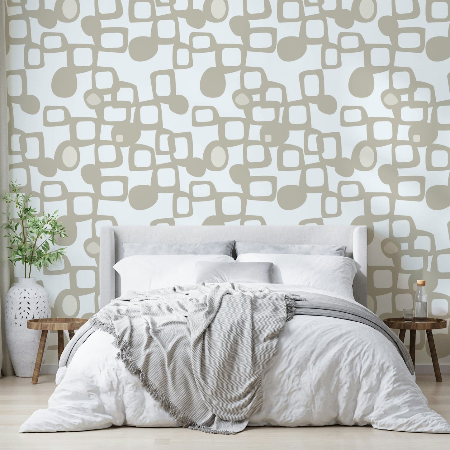 Neutral palette complements various interior styles

