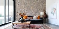 Organic Cork Grain Flow Wall Mural