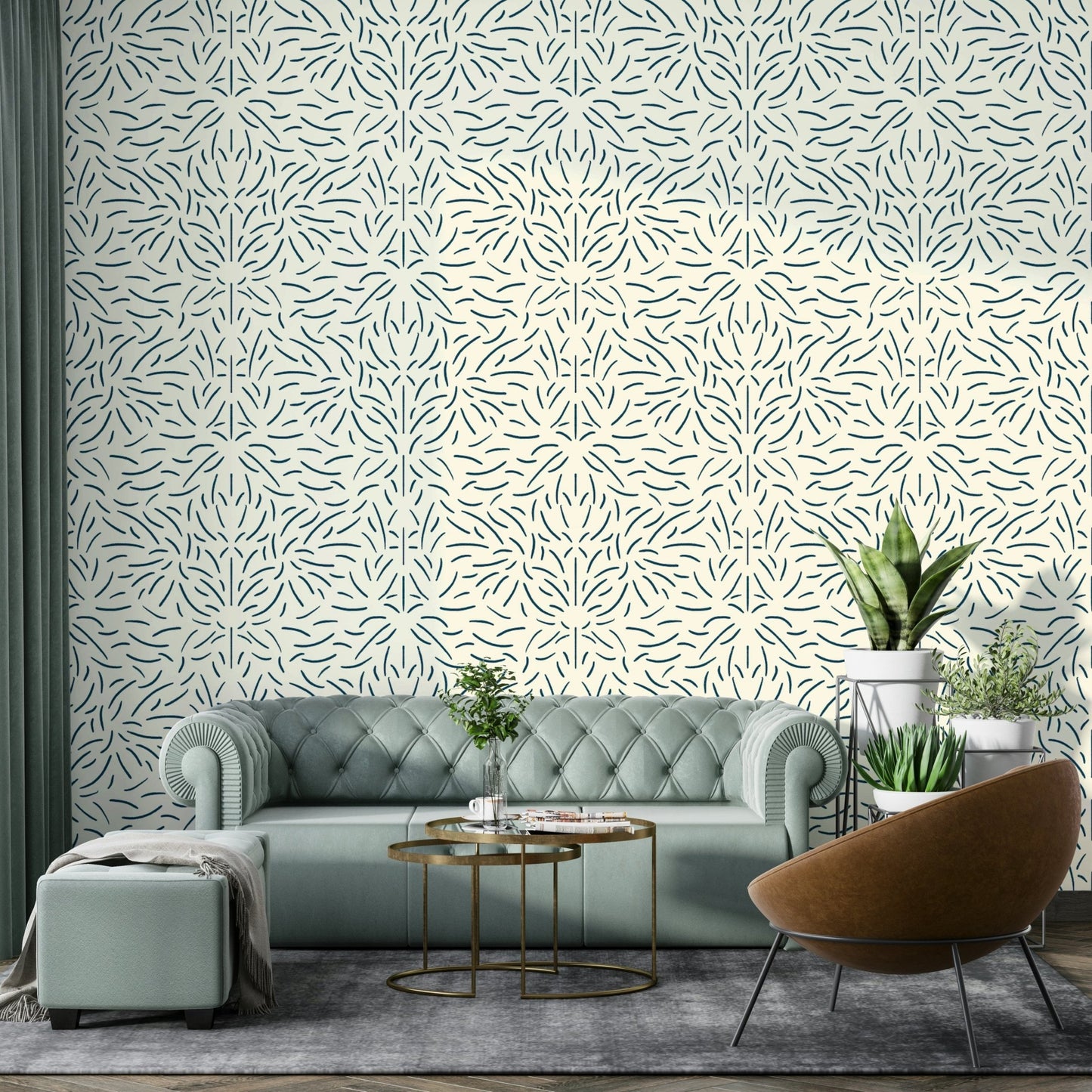 Subtle flow pattern wallpaper for modern homes


