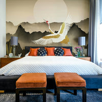 The feeling is one of fresh elegance.

