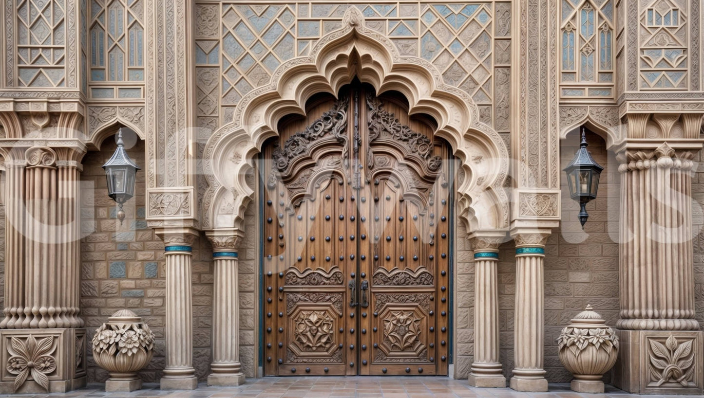 Ornate Entryway Wall Mural