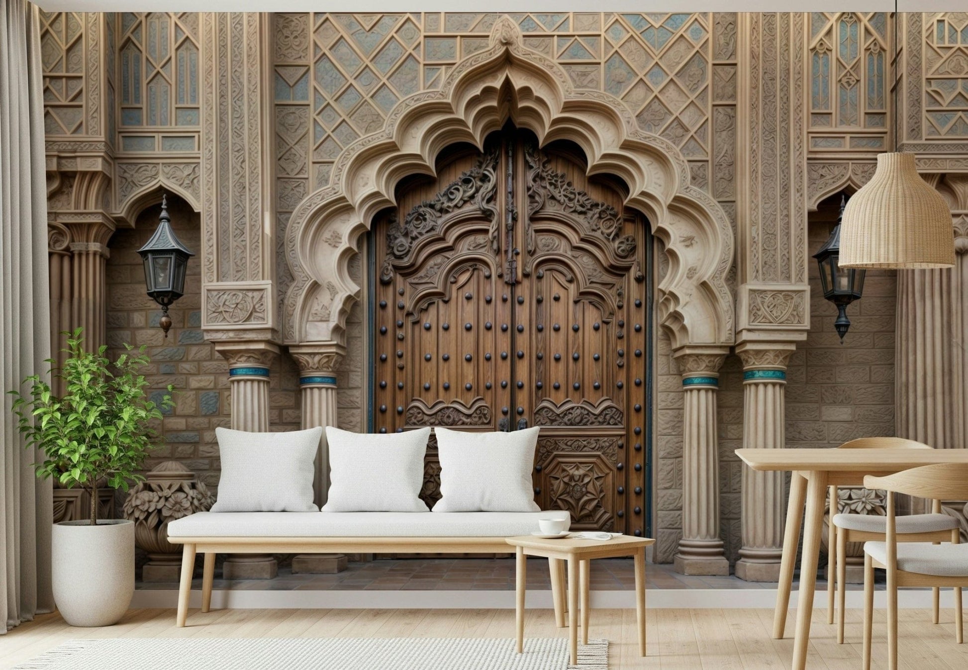 Ornate Entryway Wall Mural