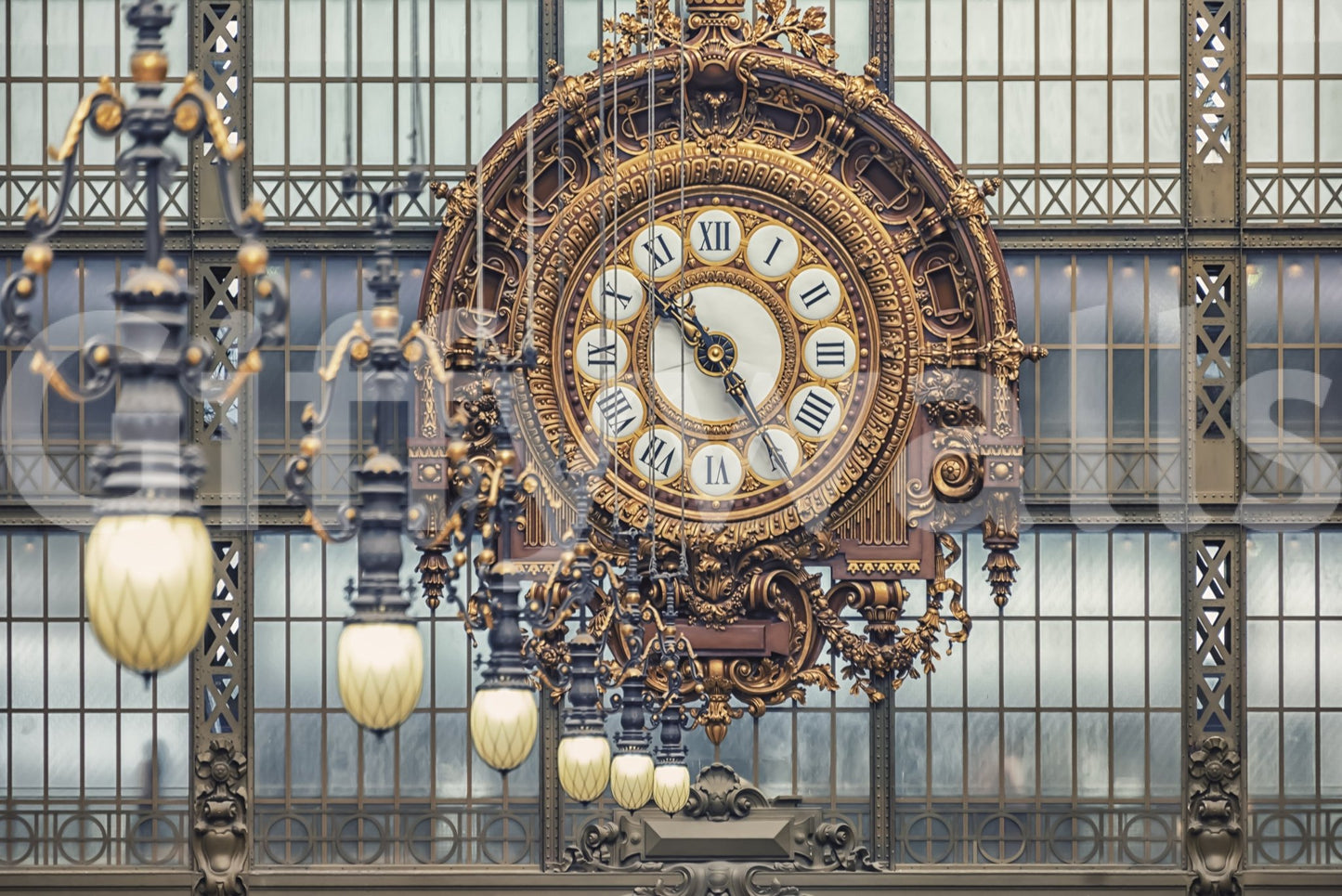 Orsay Clock Wall Mural