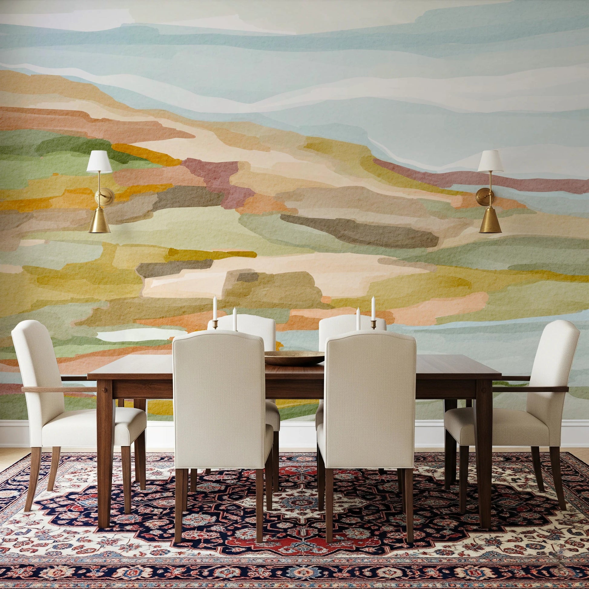 Painted Hills Wall Mural