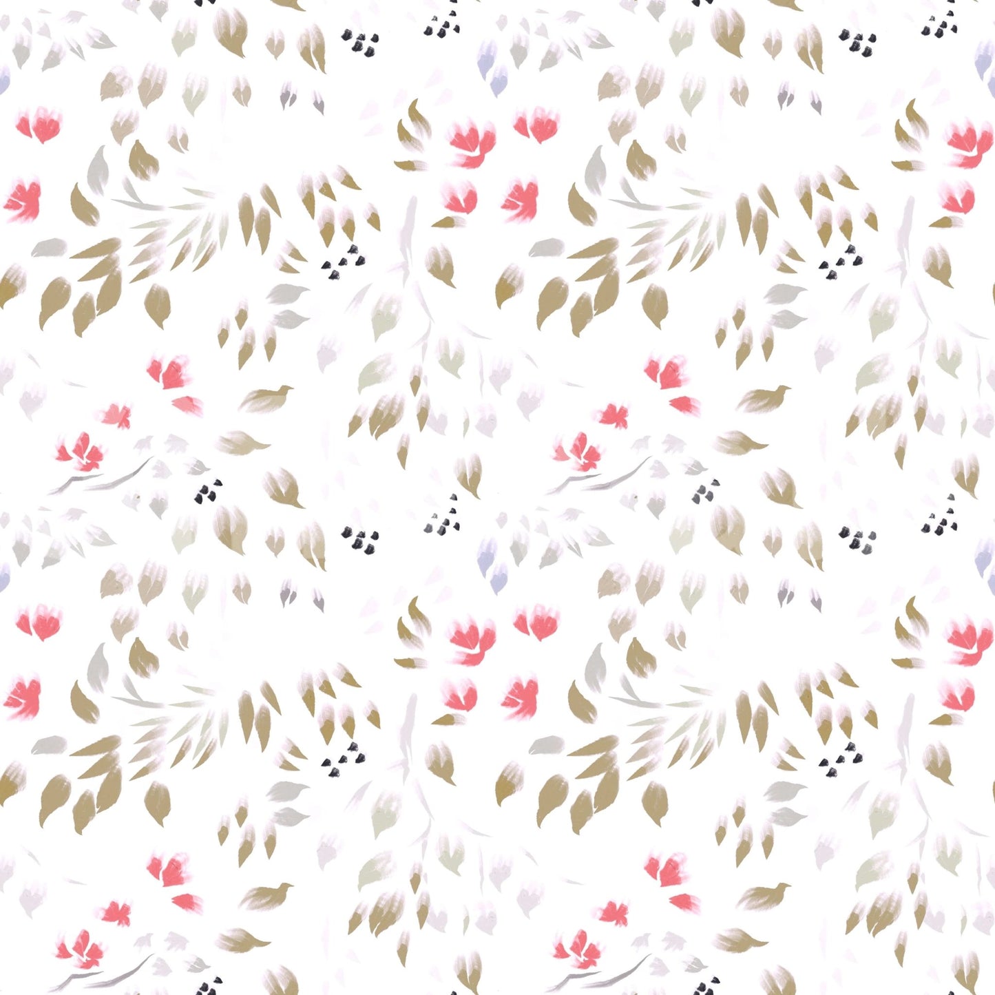 Painterly Petals Wallpaper⁠