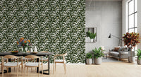 Palm Fronds & Fruit citrus grove Wallpaper⁠
