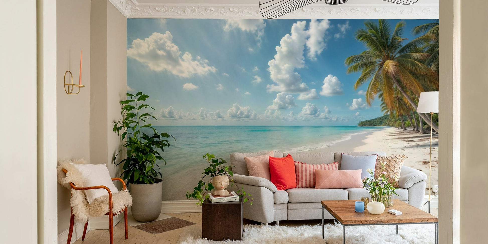 Paradise Shores Wall Mural