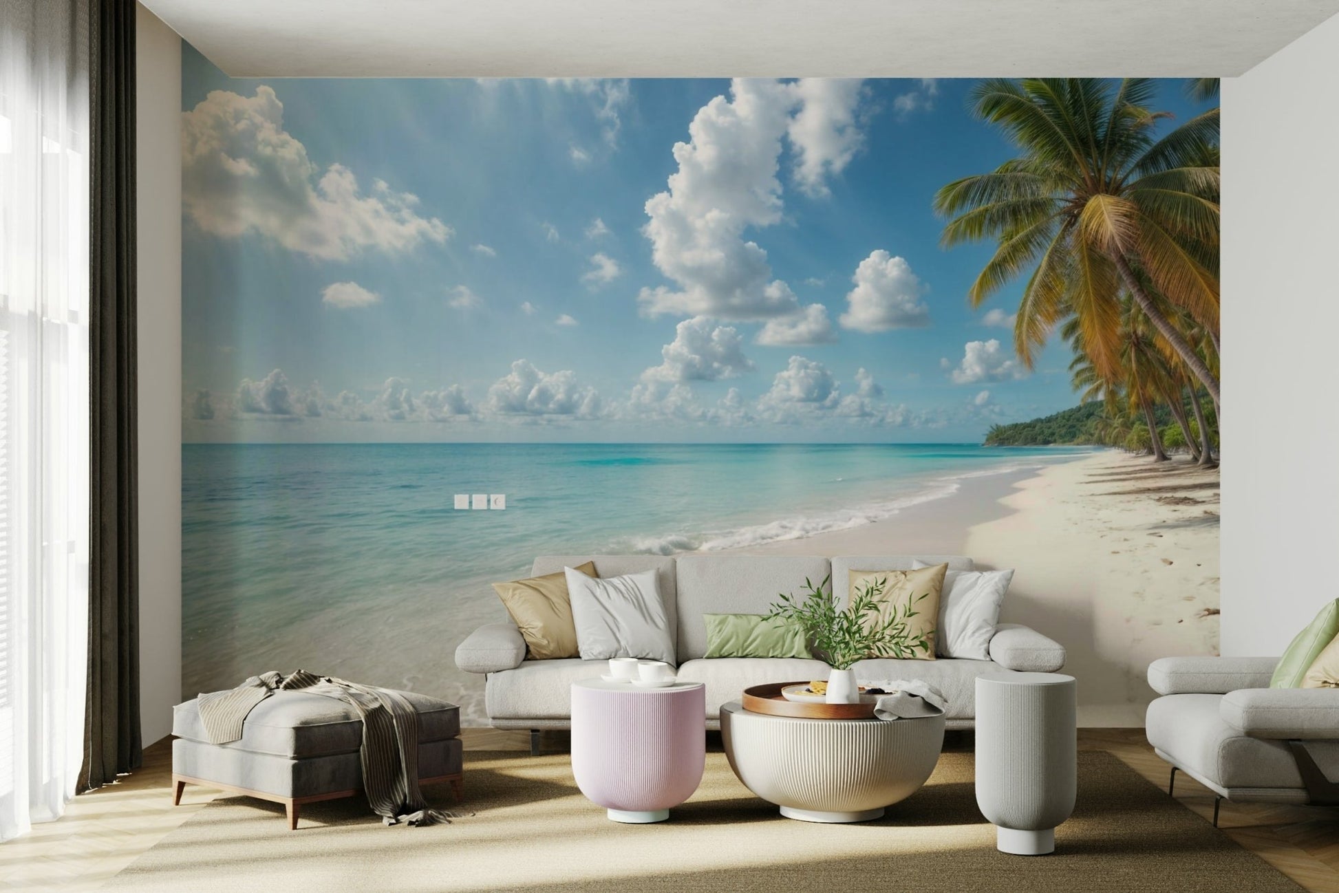 Paradise Shores Wall Mural