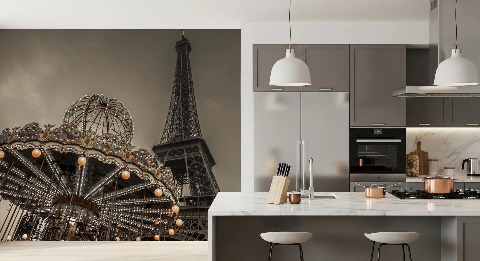 Parisian Dreamscape Wall Mural
