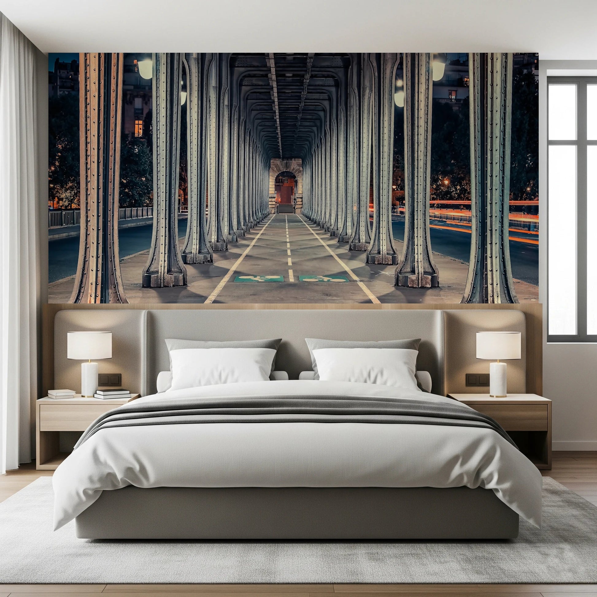 Parisian Echoes Wall Mural