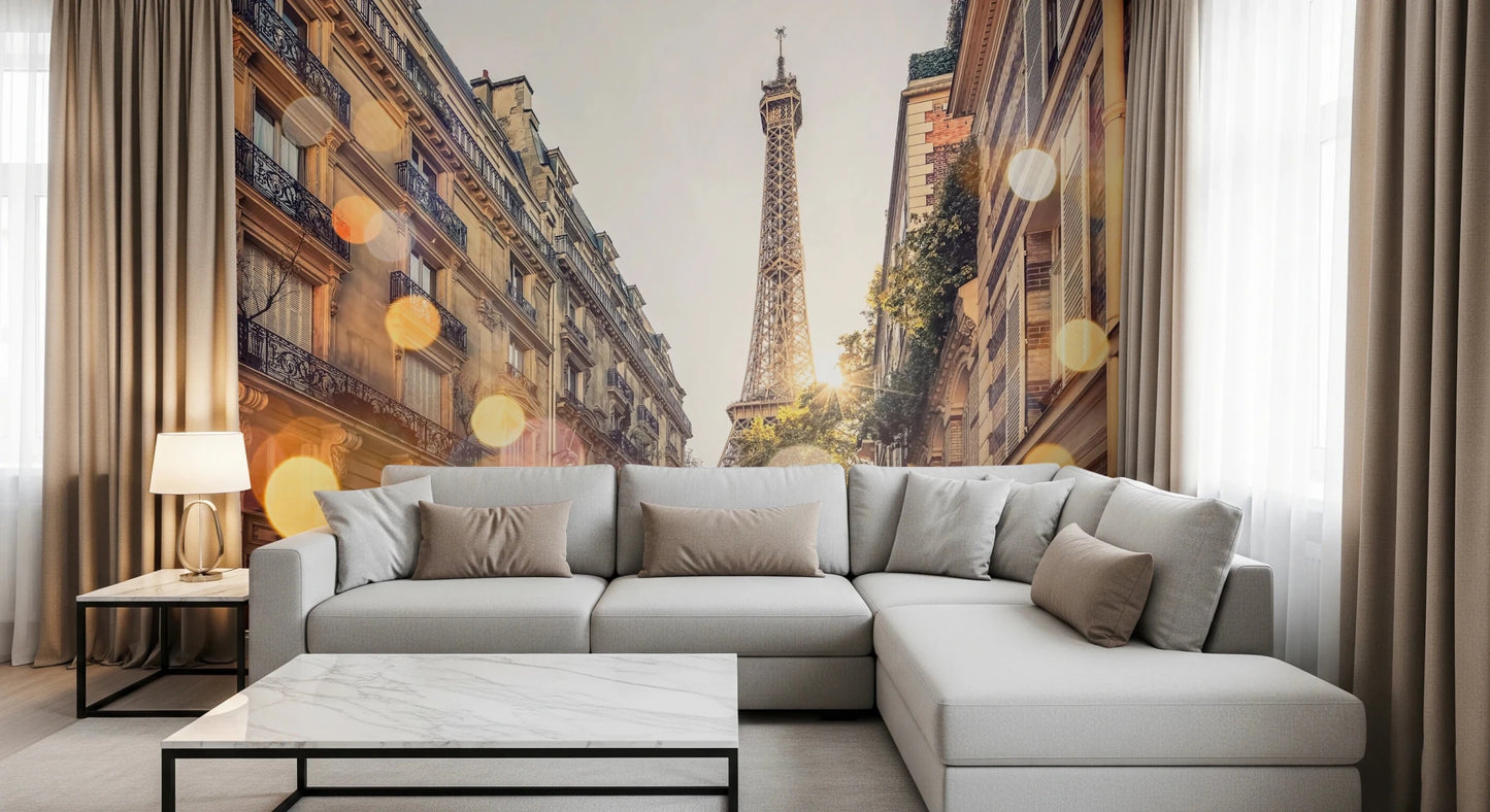 Parisian Glow Wall Mural