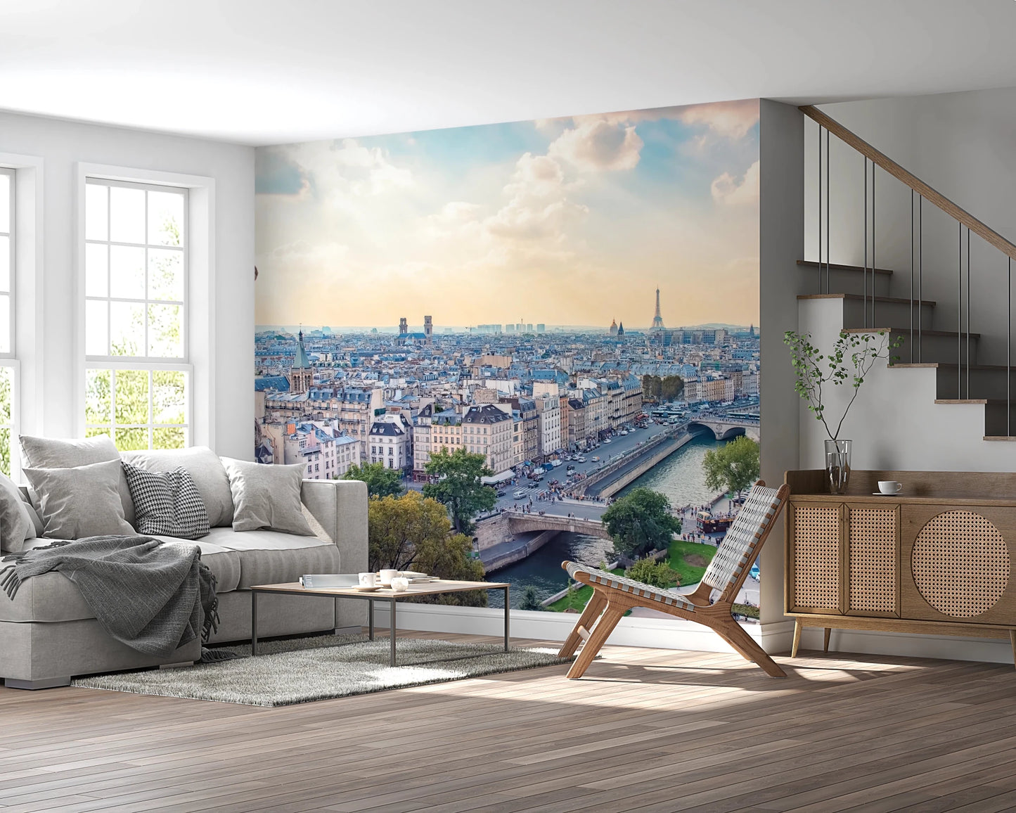 Parisian Guardian Wall Mural