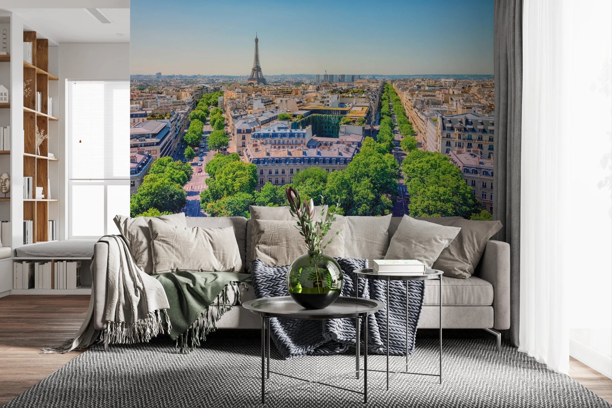 Parisian Heights Wall Mural