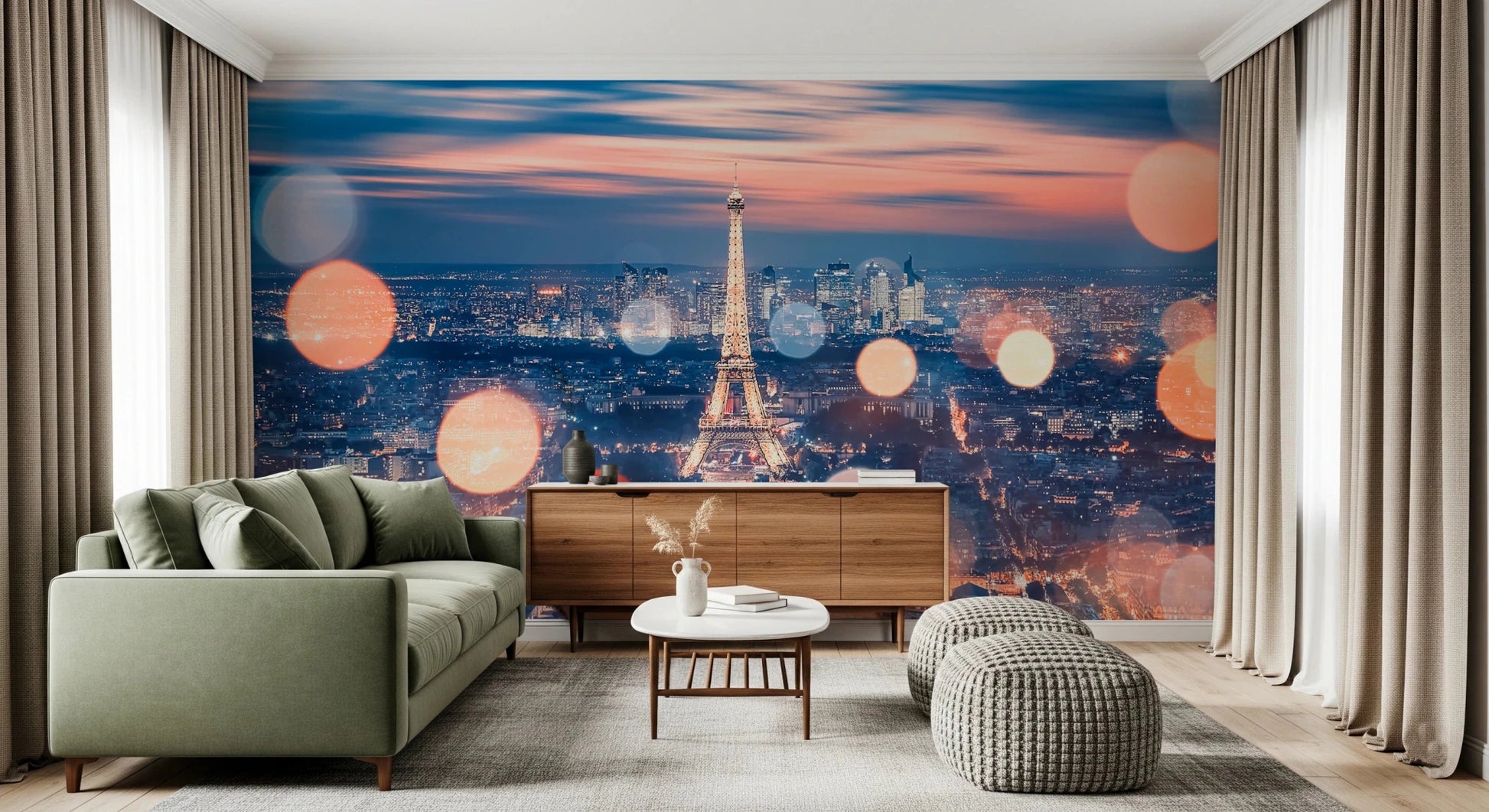 Parisian Lights Wall Mural