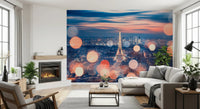 Parisian Lights Wall Mural