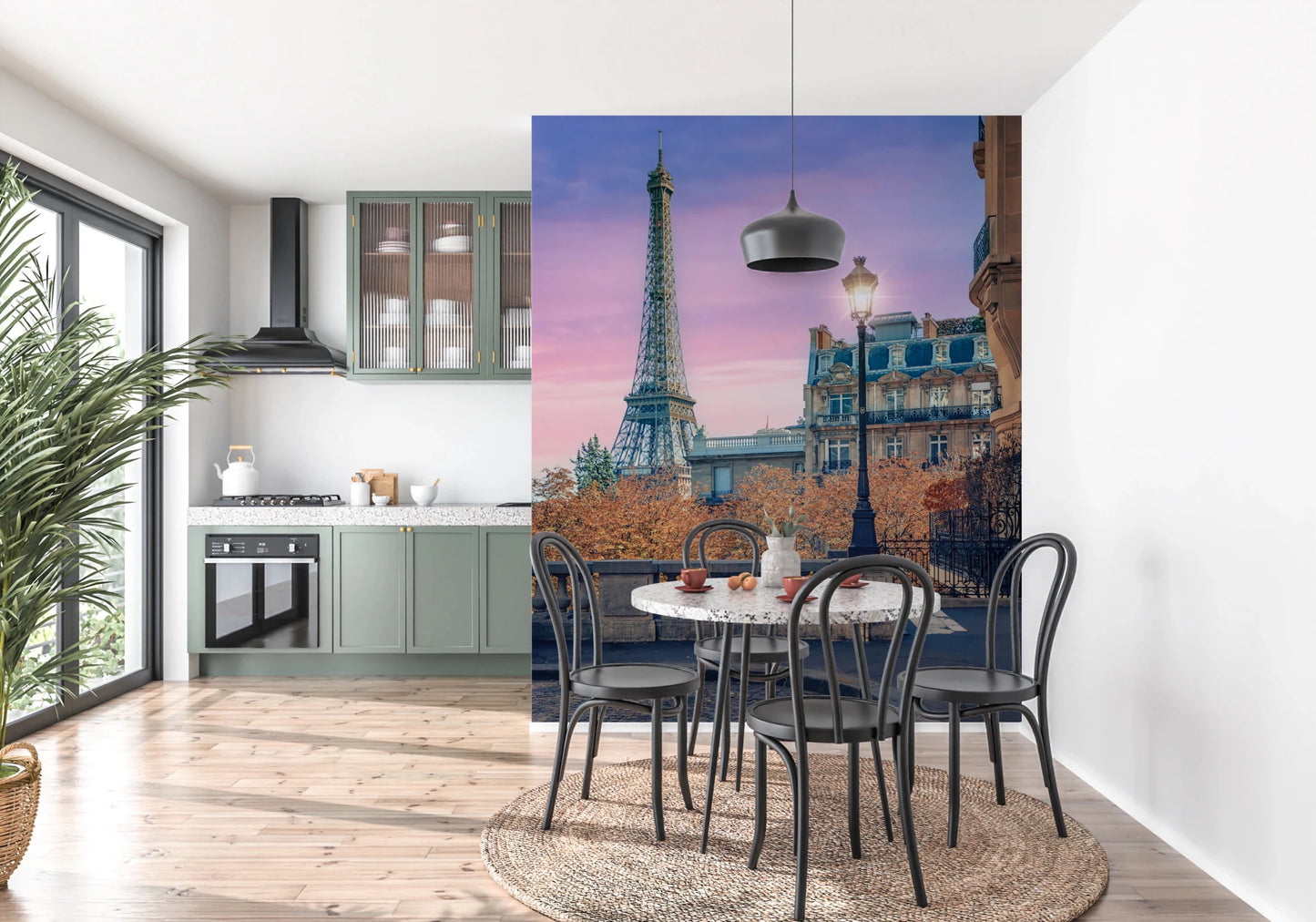 Parisian Twilight Wall Mural