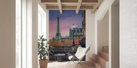 Parisian Twilight Wall Mural