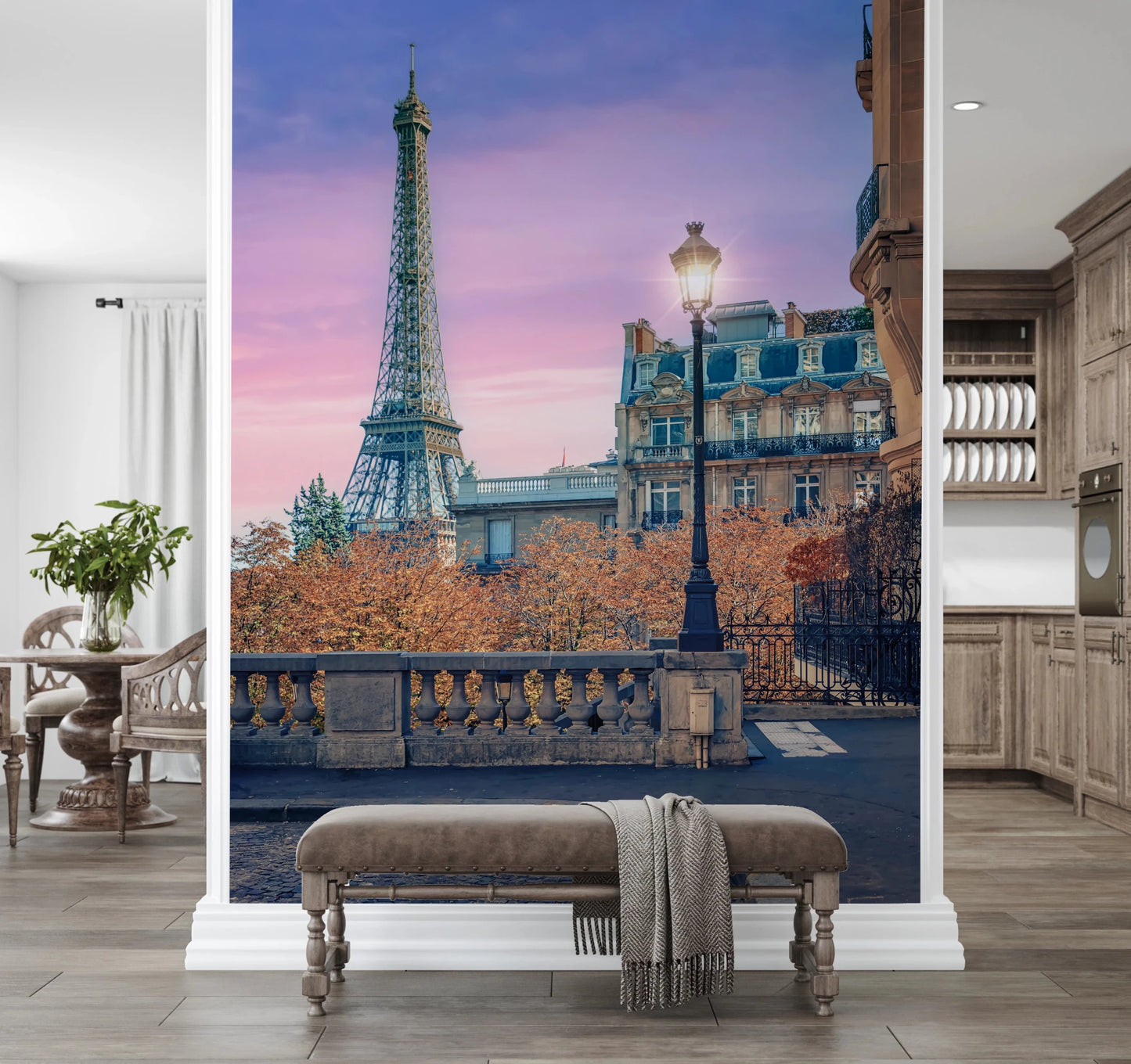 Parisian Twilight Wall Mural