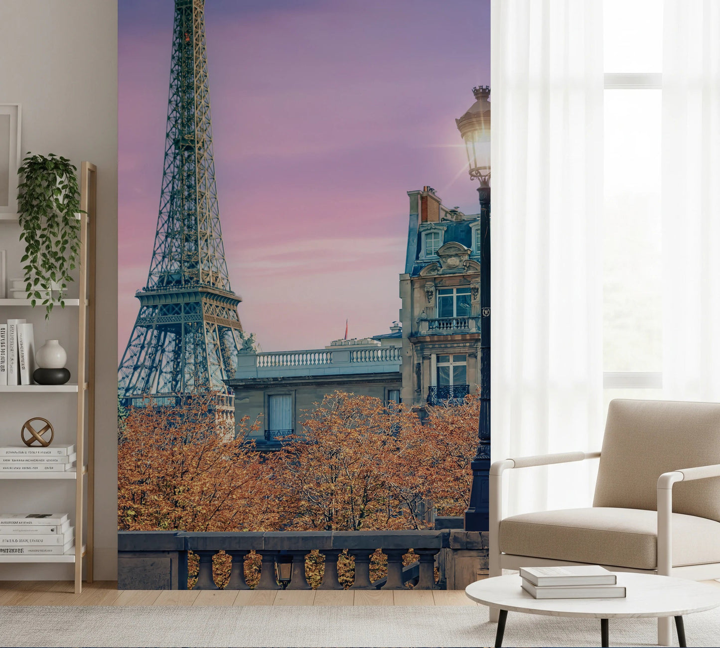 Parisian Twilight Wall Mural