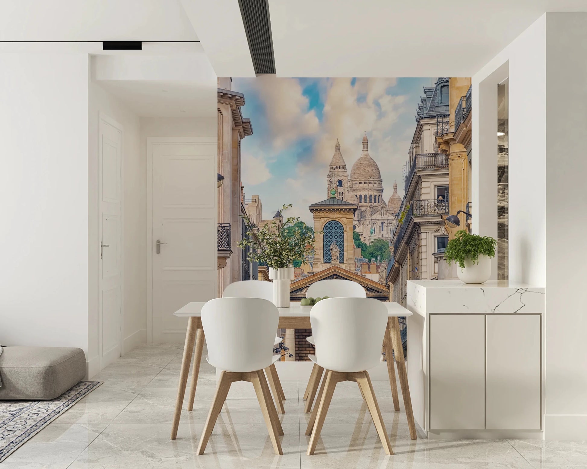 Parisian View Wall Mural