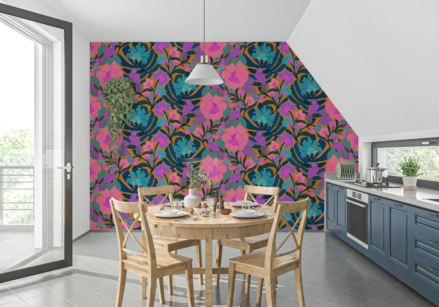 Exotic Bloom Wallpaper⁠