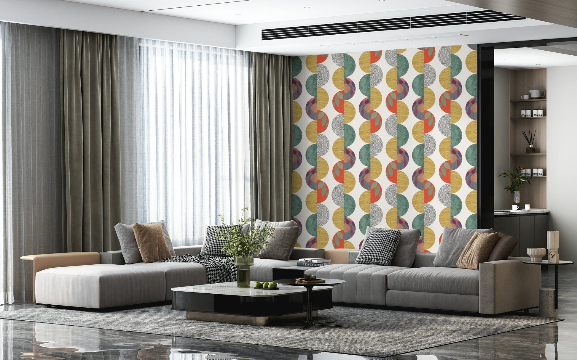 Partywall Wallpaper⁠