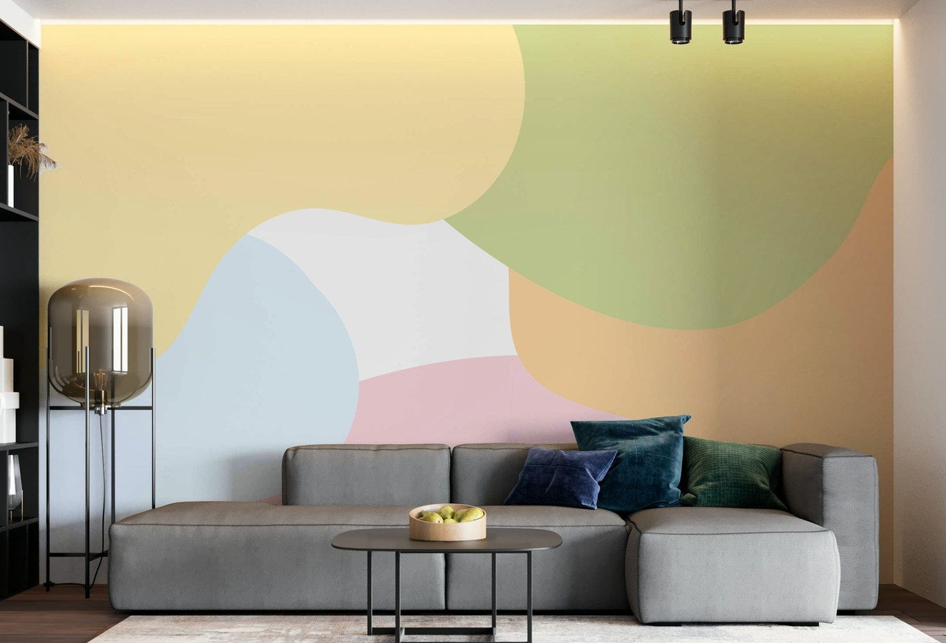 The design feels graceful and peaceful.

