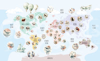 Pastel Wildlife classic wallpaper