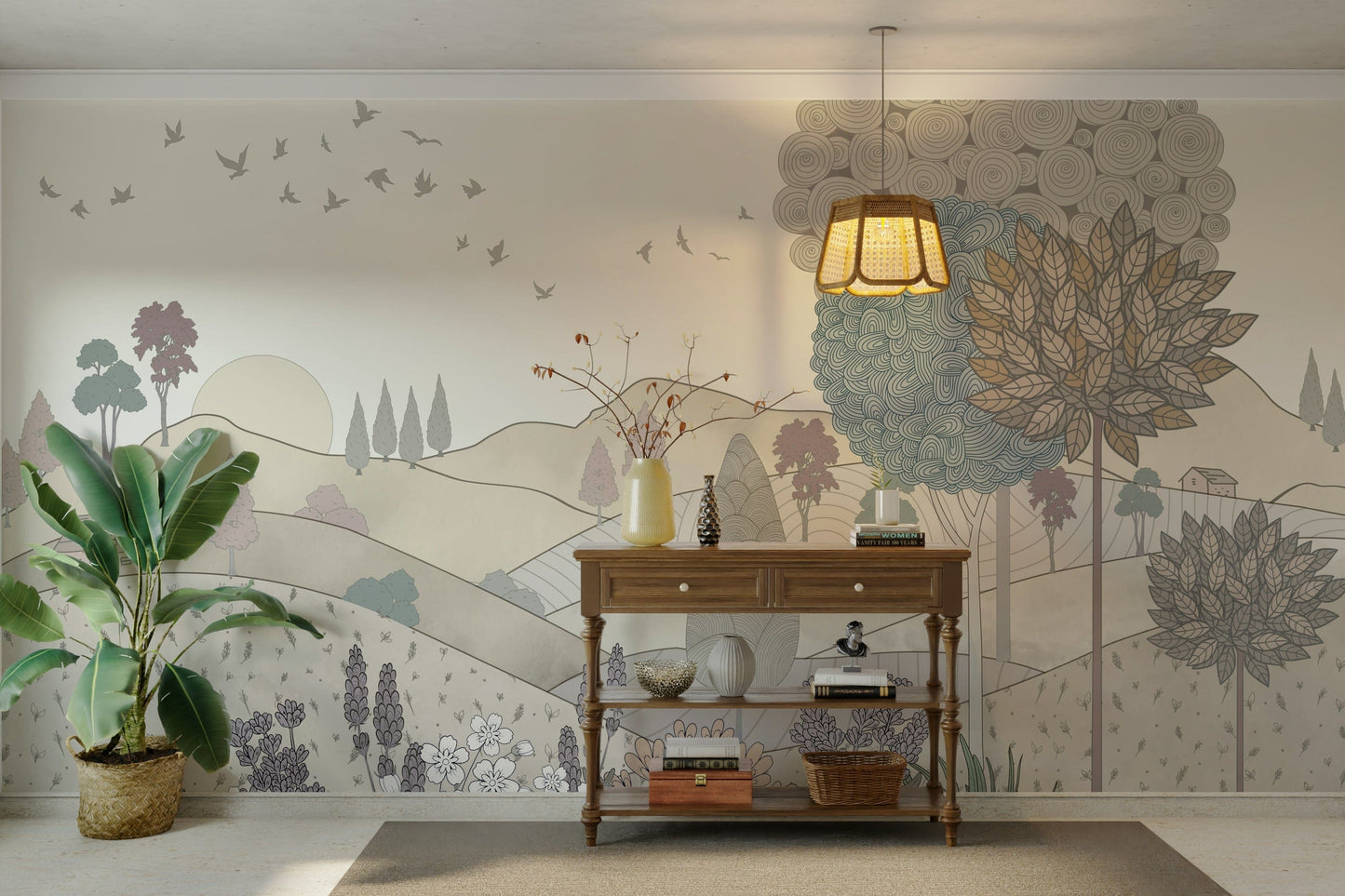 The design has a hand-drawn or sketchbook-like quality.

