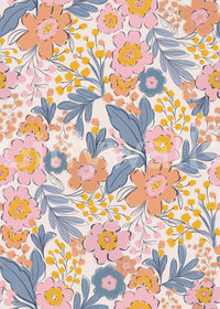 The feeling is one of fresh elegance.

