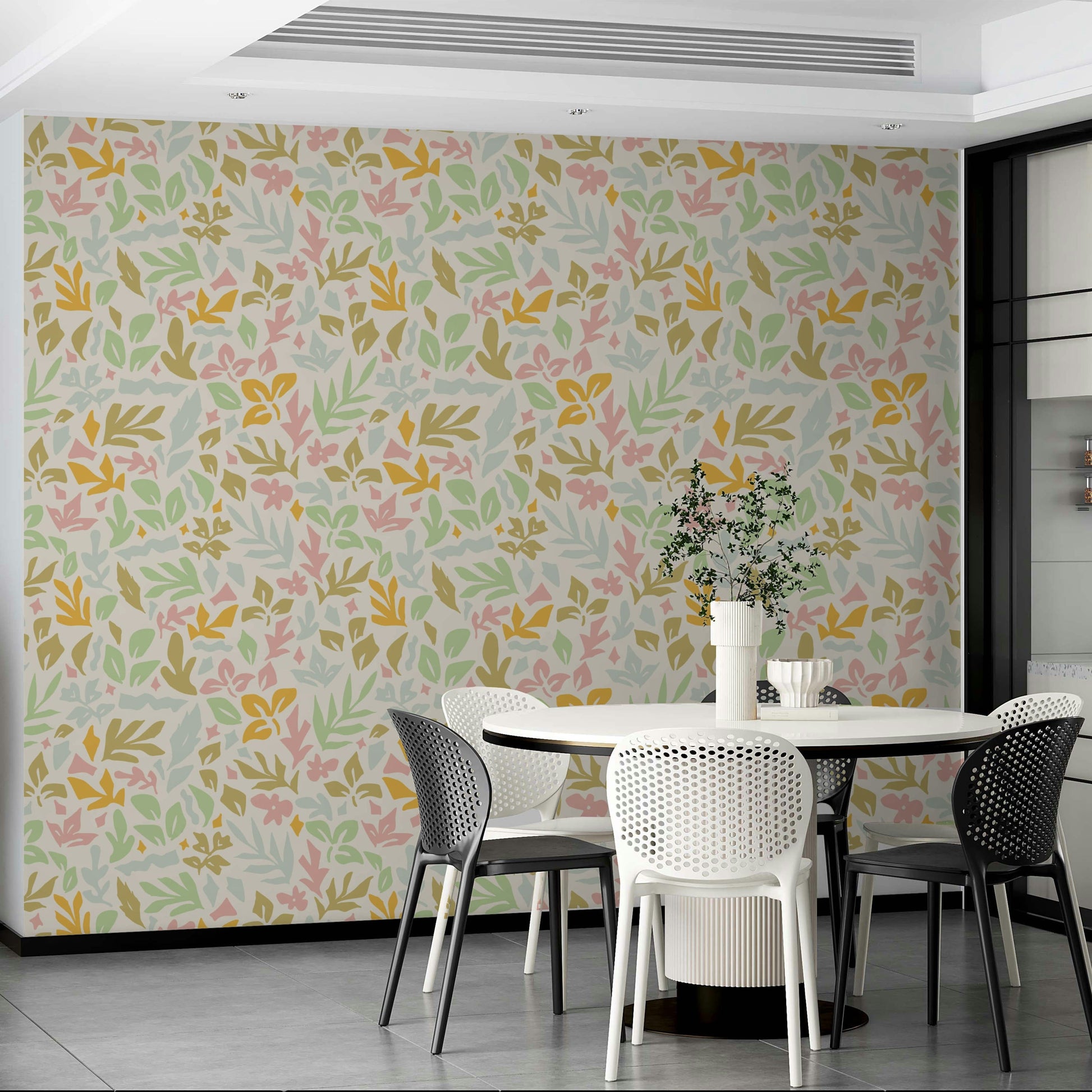 The style is artistic and modern.
