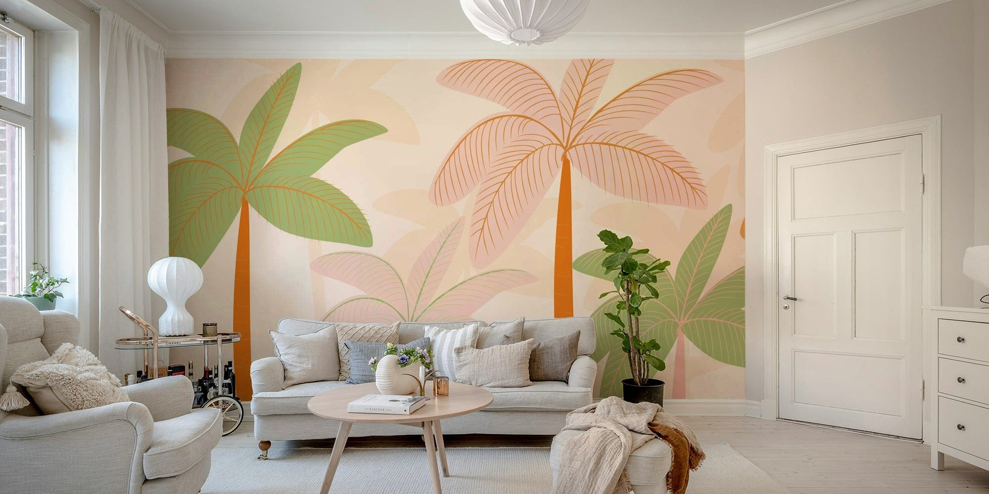 The image feels peaceful and restful.

