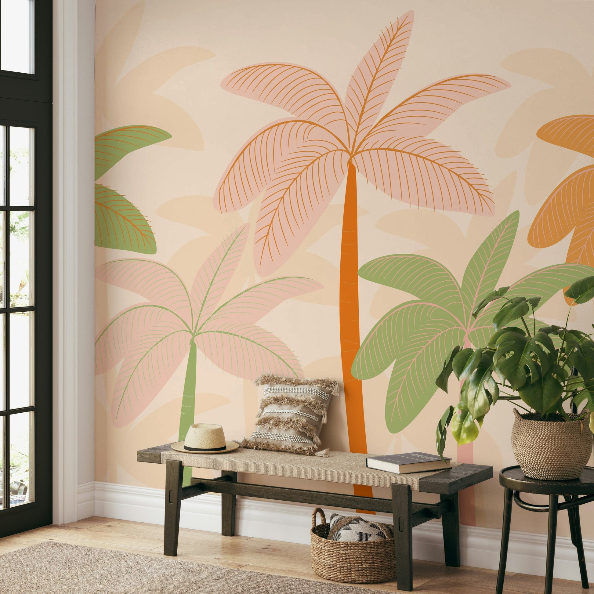 The colors are soft and gentle, with pale pastels.

