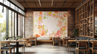 Airy modern wall mural

