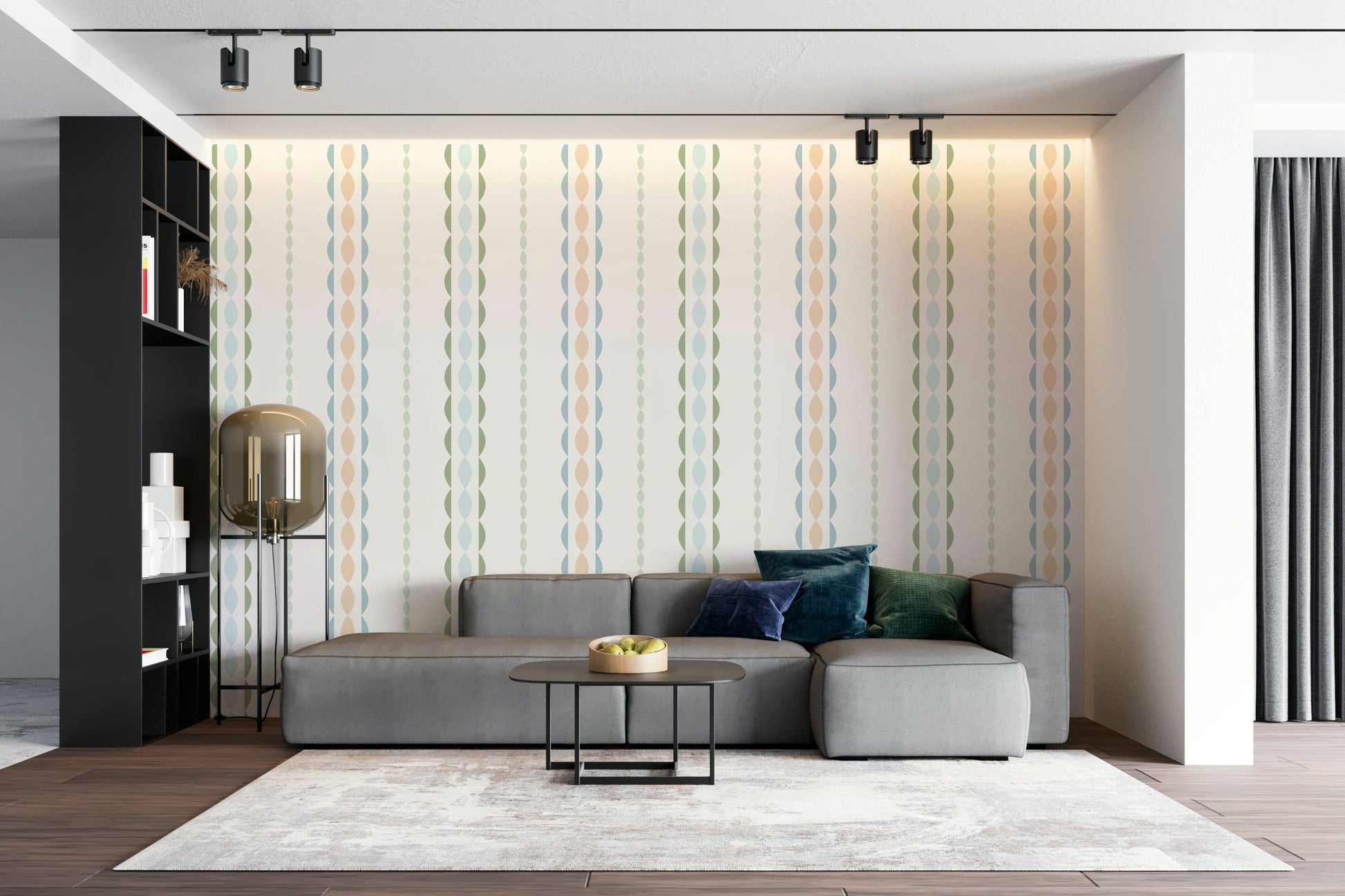 The design has a beautiful, artistic aesthetic.

