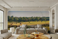 Wallpaper for walls with rural landscape
