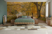 The design has a very calming and serene effect on the space.

